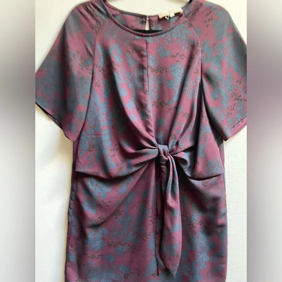 Monk & Lou  floral shift dress Sz XS - Picture 5 of 11
